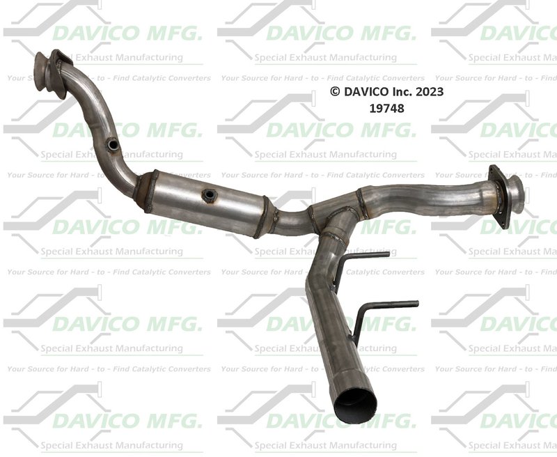 Davico 19748 Catalytic Converter - Right