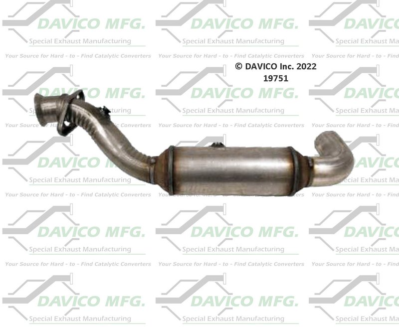 Davico 19751 Catalytic Converter - Left