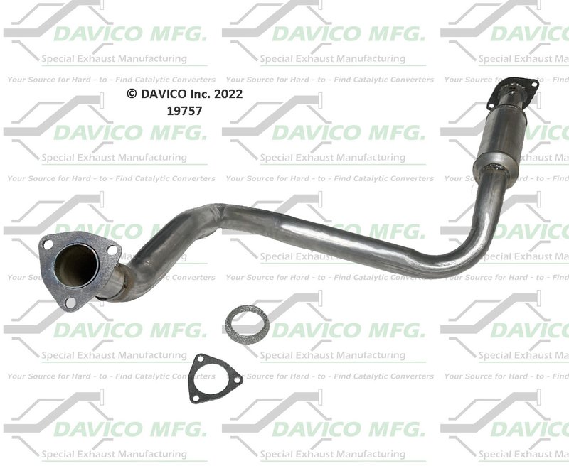 Davico 19757 Catalytic Converter - Right