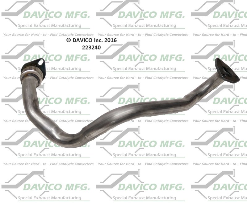 Davico 223240 Exhaust Pipe - Front