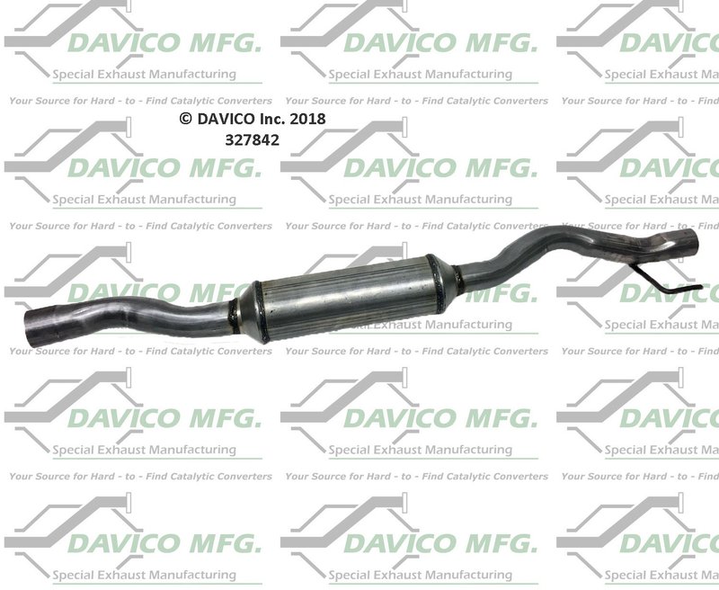 Davico 327842 Exhaust Resonator Pipe - Center