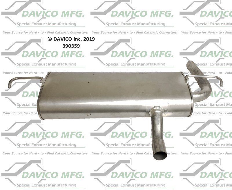 Davico 390359 Exhaust Muffler Assembly - Rear