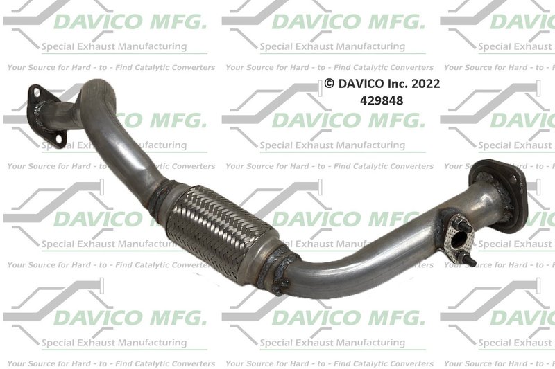 Davico 429848 Exhaust Pipe - Front