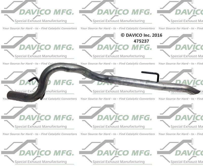 Davico 475237 Exhaust Tail Pipe