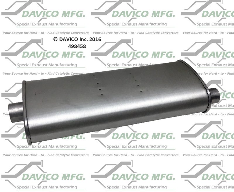 Davico 498458 Exhaust Muffler - Center