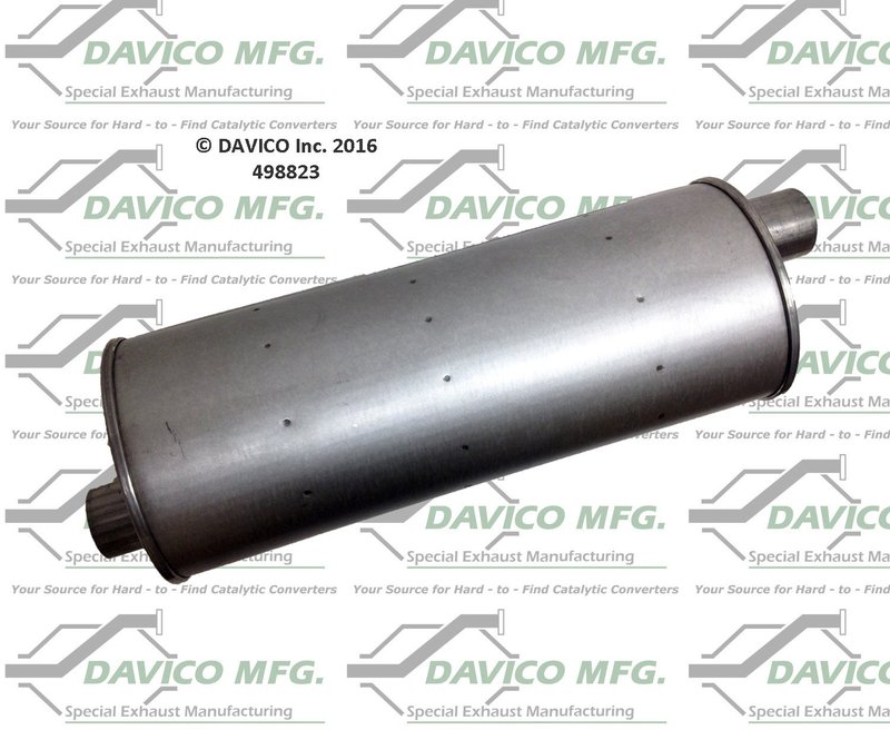 Davico 498823 Exhaust Muffler - Center