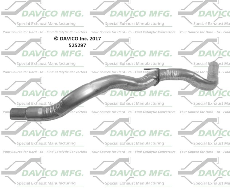Davico 525297 Exhaust Tail Pipe - Rear