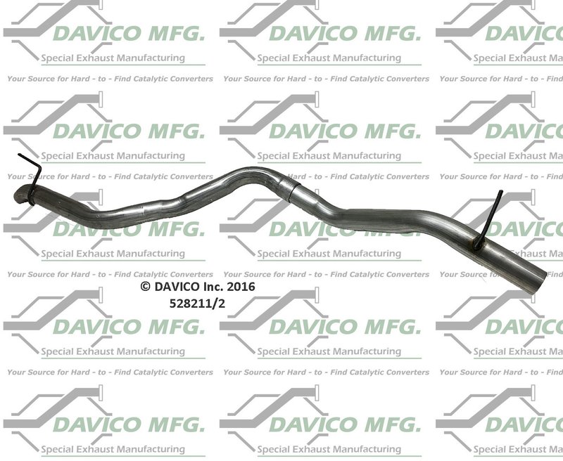 Davico 528211 Exhaust Tail Pipe - Center