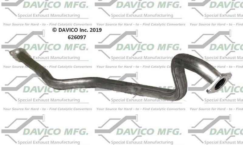 Davico 626097 Exhaust Pipe - Center or Rear