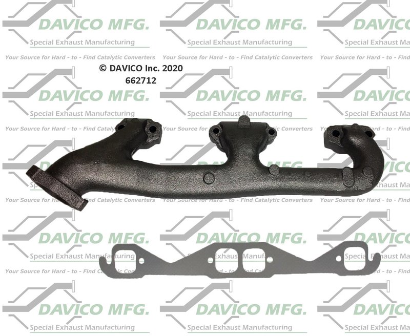Davico 662712 Exhaust Manifold - Right