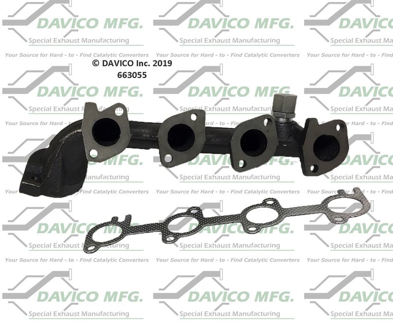 Davico 663055 Exhaust Manifold - Left