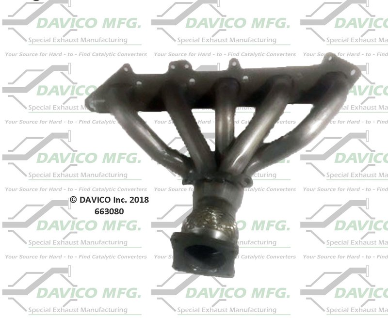 Davico 663080 Exhaust Manifold - Front