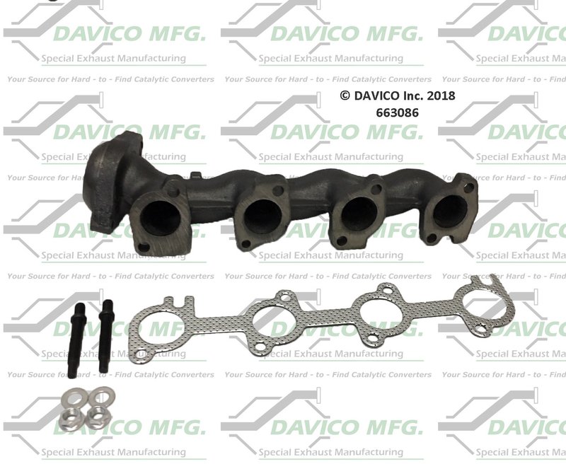 Davico 663086 Exhaust Manifold - Right