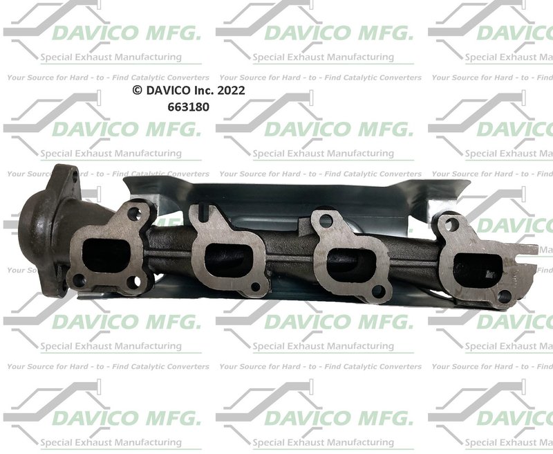 Davico 663180 Exhaust Manifold - Right