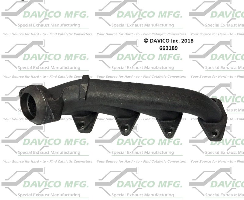 Davico 663189 Exhaust Manifold - Right