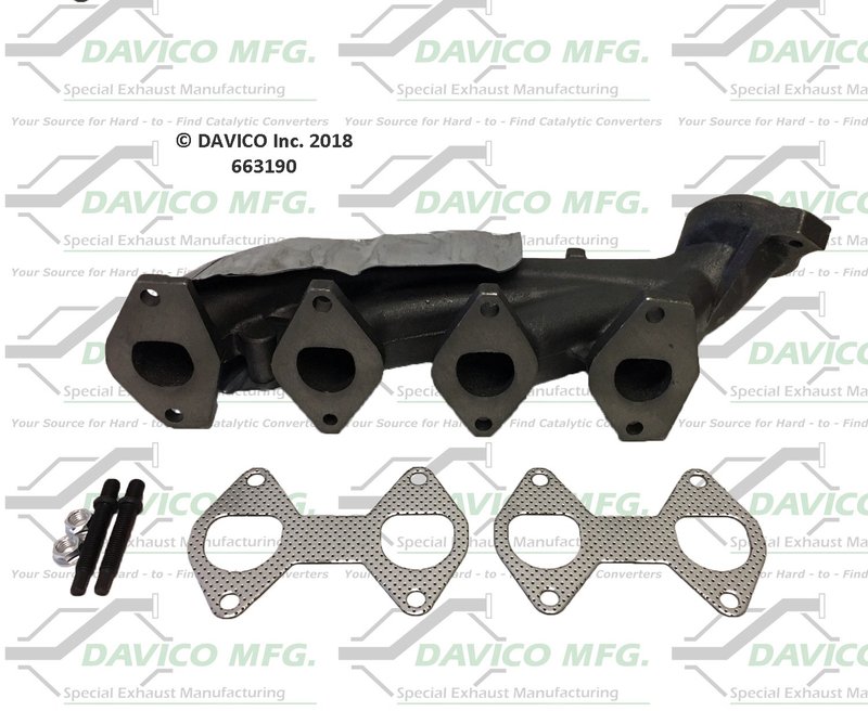 Davico 663190 Exhaust Manifold - Left
