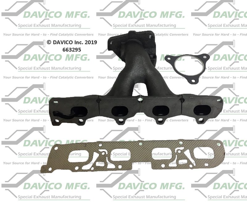 Davico 663295 Exhaust Manifold - Front