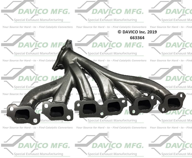 Davico 663364 Exhaust Manifold - Front