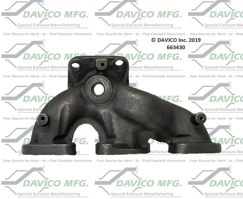 Davico 663430 Exhaust Manifold - Rear