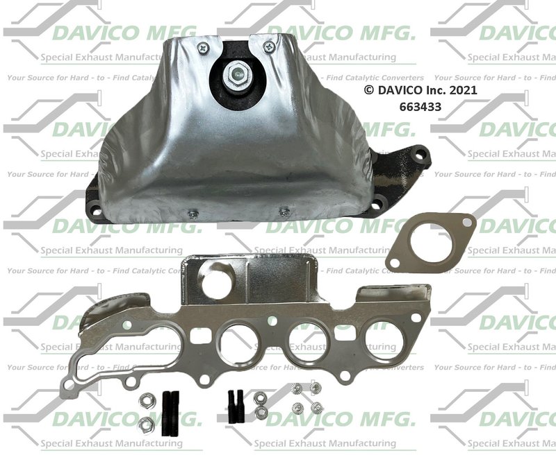 Davico 663433 Exhaust Manifold - Front