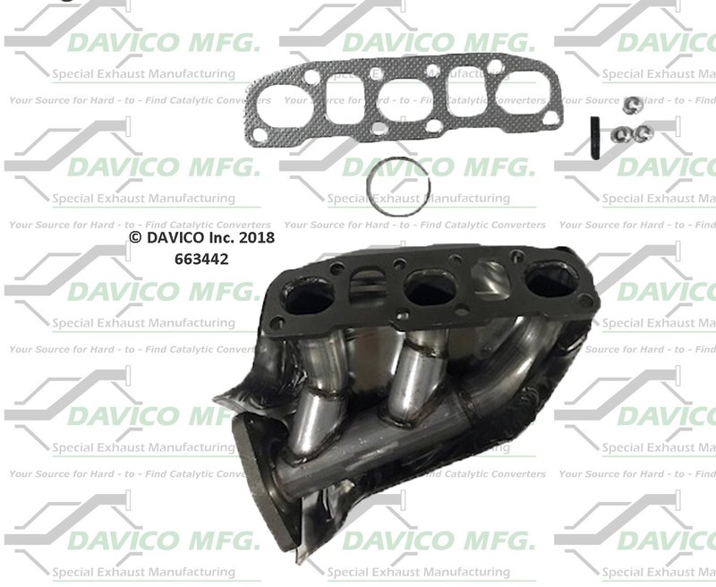 Davico 663442 Exhaust Manifold - Left