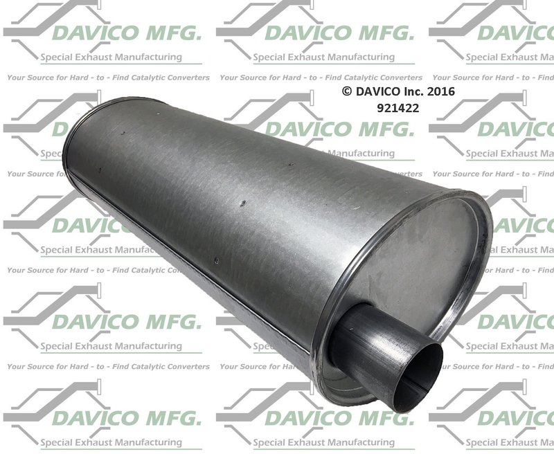 Davico 921422 Exhaust Muffler - Center