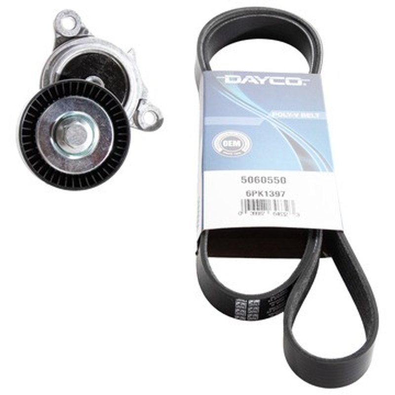 Dayco 5060550K1 Serpentine Belt Drive Component Kit - Alternator and Water Pump or Main Drive