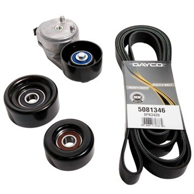 Dayco 5081346K1 Serpentine Belt Drive Component Kit