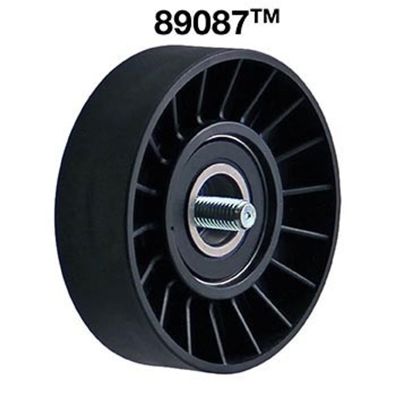 Dayco 89087 Accessory Drive Belt Idler Pulley - Alternator and Power Steering or Smooth Pulley