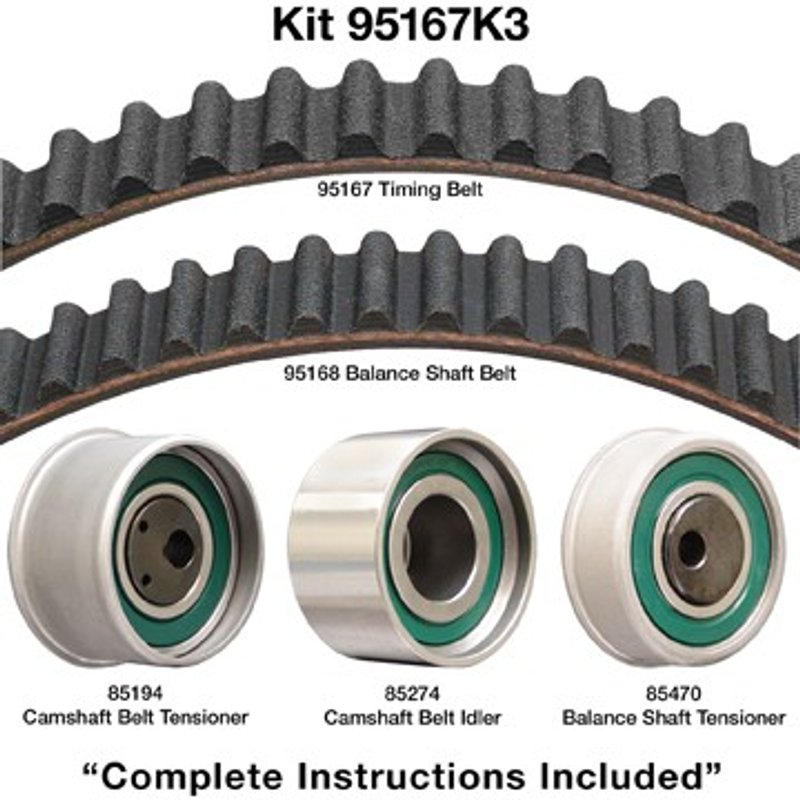 Dayco 95167K3 Engine Timing Belt Kit