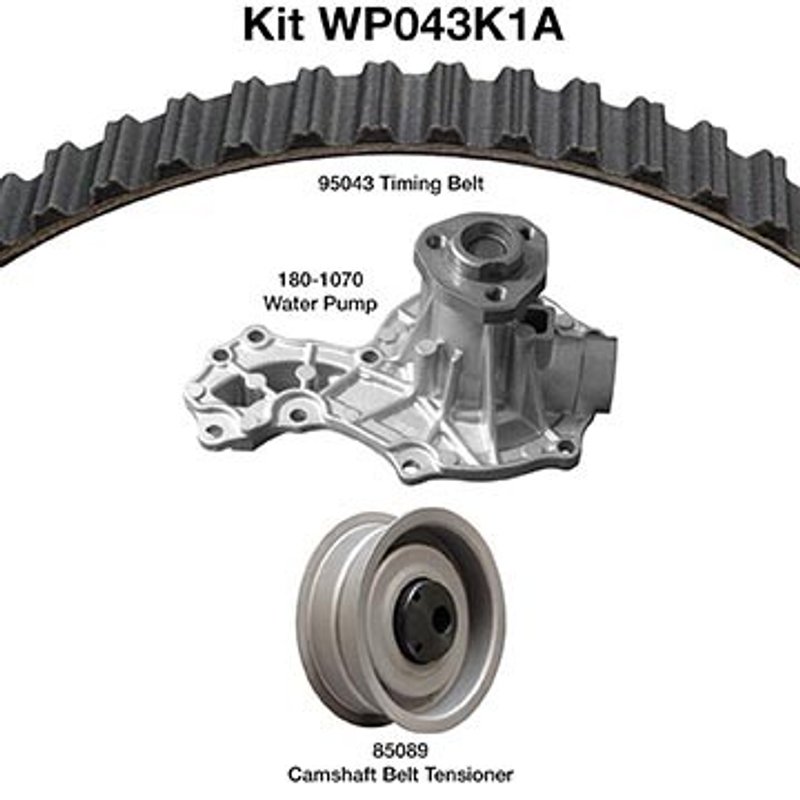 Dayco WP043K1A Engine Timing Belt Kit with Water Pump