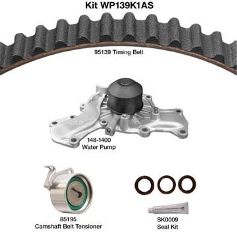 Dayco WP139K1AS Engine Timing Belt Kit with Water Pump