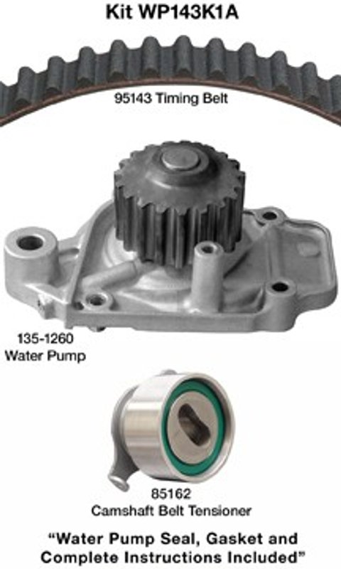 Dayco WP143K1A Engine Timing Belt Kit with Water Pump