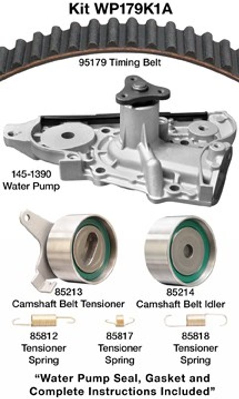 Dayco WP179K1A Engine Timing Belt Kit with Water Pump