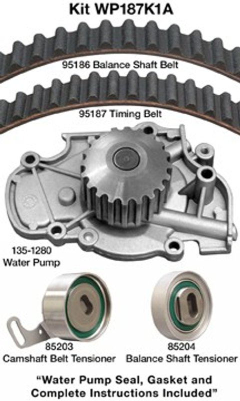 Dayco WP187K1A Engine Timing Belt Kit with Water Pump