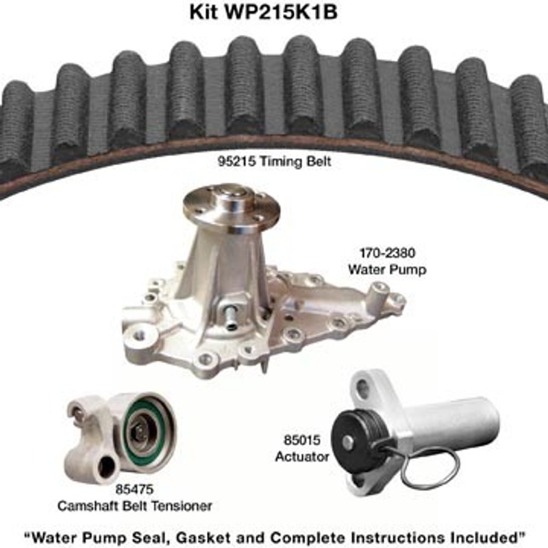Dayco WP215K1B Engine Timing Belt Kit with Water Pump