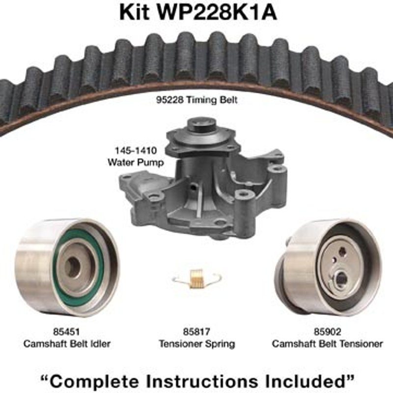 Dayco WP228K1A Engine Timing Belt Kit with Water Pump