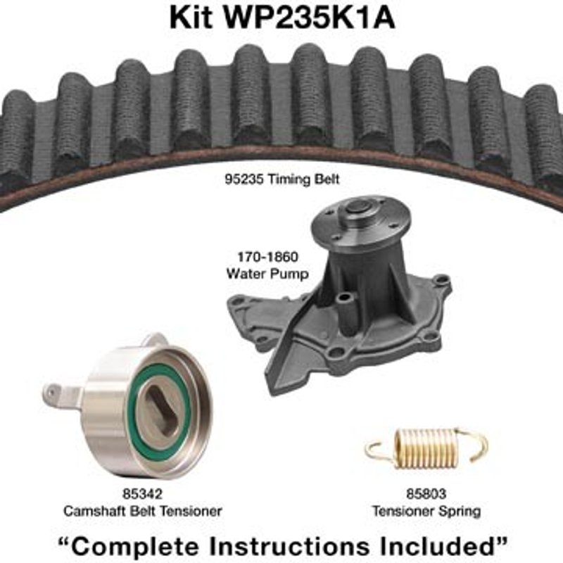 Dayco WP235K1A Engine Timing Belt Kit with Water Pump