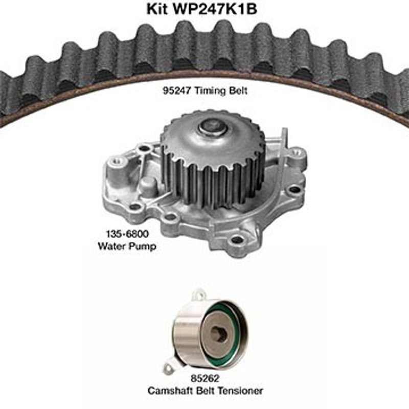 Dayco WP247K1B Engine Timing Belt Kit with Water Pump