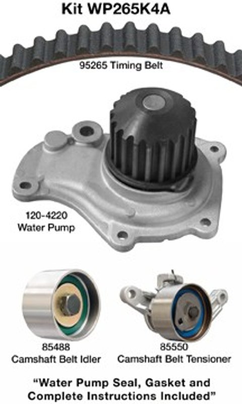 Dayco WP265K4A Engine Timing Belt Kit with Water Pump