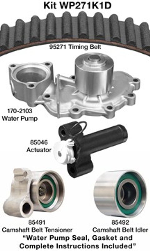 Dayco WP271K1D Engine Timing Belt Kit with Water Pump