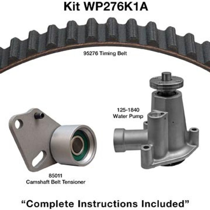 Dayco WP276K1A Engine Timing Belt Kit with Water Pump
