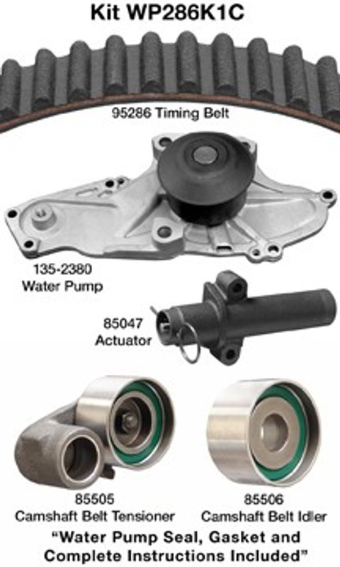 Dayco WP286K1C Engine Timing Belt Kit with Water Pump