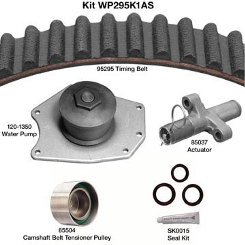 Dayco WP295K1AS Engine Timing Belt Kit with Water Pump