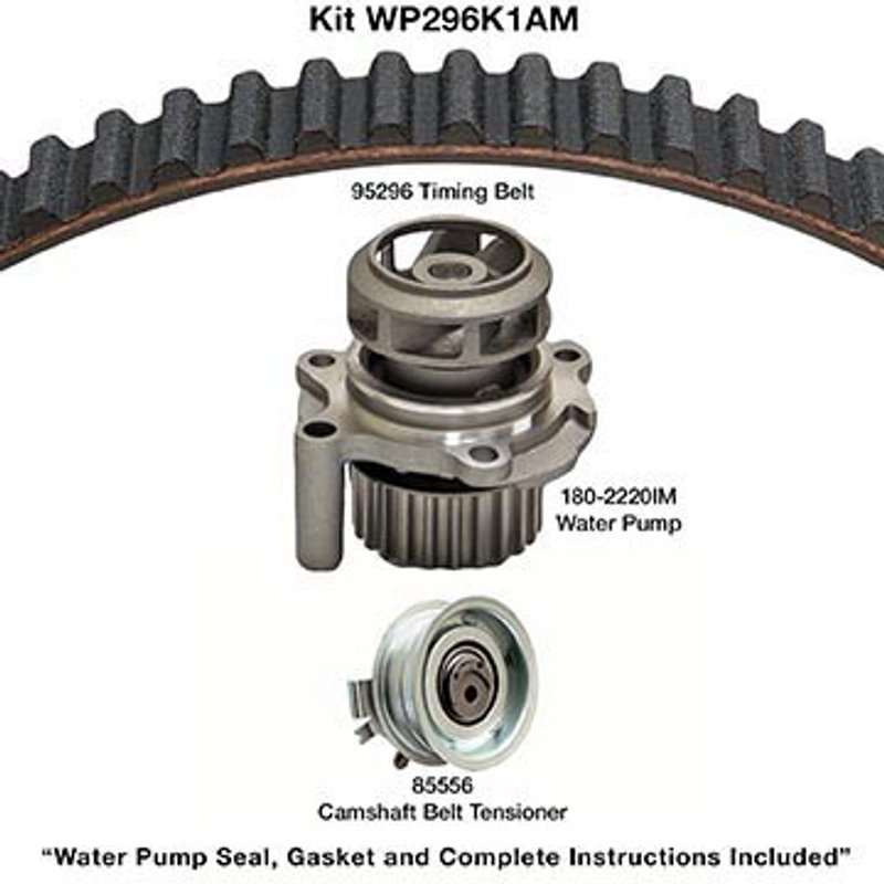 Dayco WP296K1AM Engine Timing Belt Kit with Water Pump