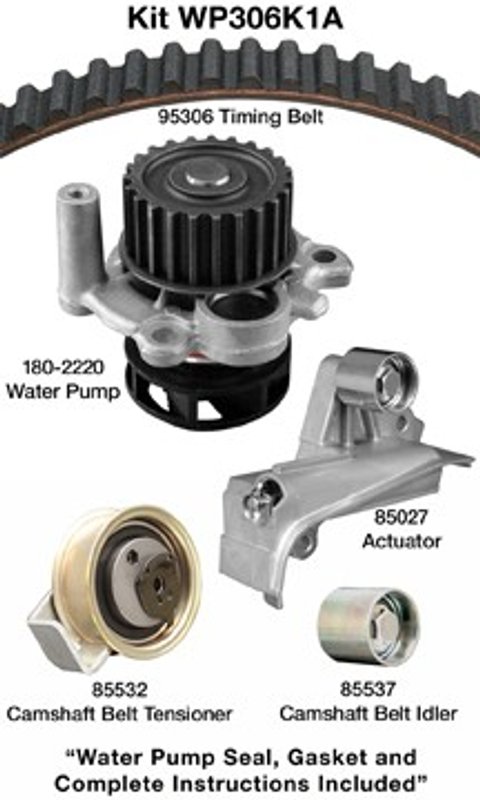 Dayco WP306K1A Engine Timing Belt Kit with Water Pump