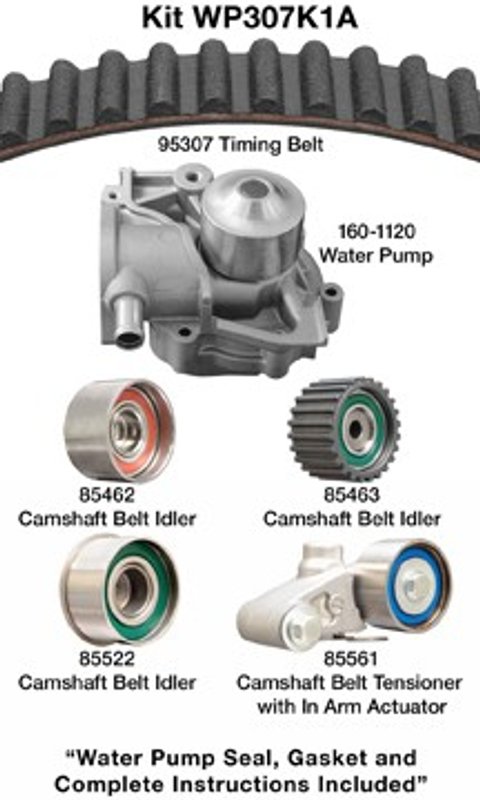 Dayco WP307K1A Engine Timing Belt Kit with Water Pump