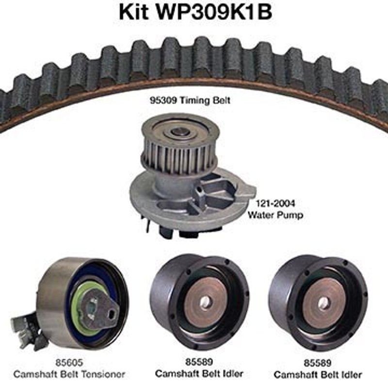 Dayco WP309K1B Engine Timing Belt Kit with Water Pump