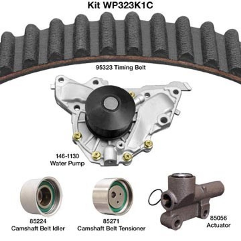 Dayco WP323K1C Engine Timing Belt Kit with Water Pump