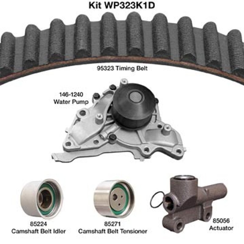 Dayco WP323K1D Engine Timing Belt Kit with Water Pump